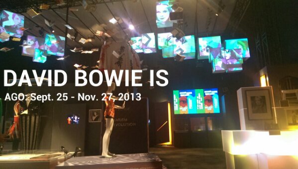 ‘David Bowie Is’ at AGO. I saw him!