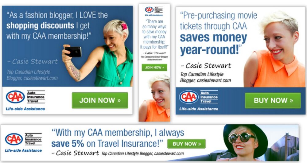 CAA is Currently Featuring Me in Some Advertisements