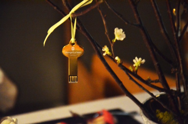 Cotton Candy Tree - USB Key,  #iheartbosk Media Dinner at Shangri-La Toronto