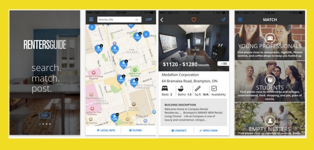 Renter's News App by Yellow Pages