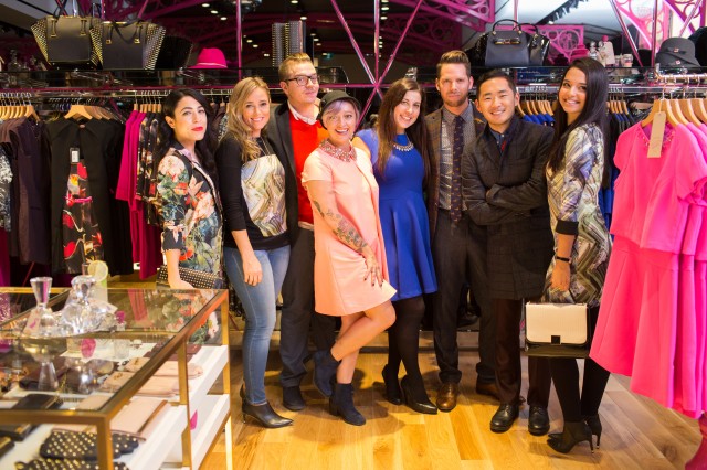 TED BAKER EATON CENTRE STORE OPENING- Oct 2014 (Katherine Holland)