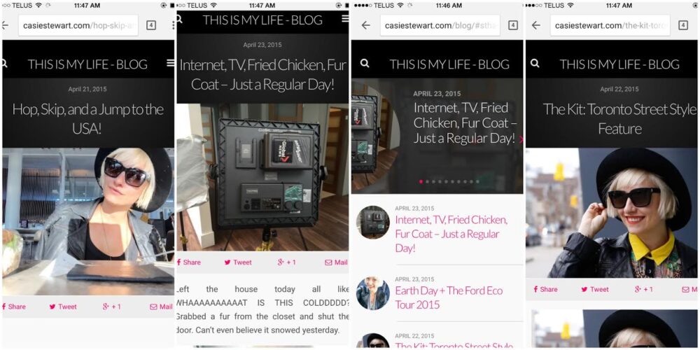 A Blog Post About Blogging for Bloggers – WP 4.2, Mobile