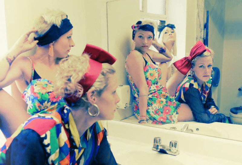 casie stewart, lauren onizzle, kreayshawn, pink mafia, anna von, toronto, street style, vintage