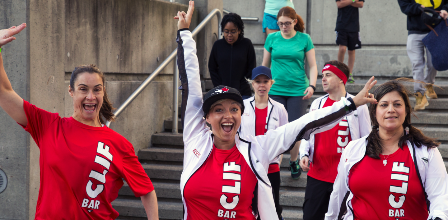 en tower climb, casie stewart, clif bar, april wozny, toronto