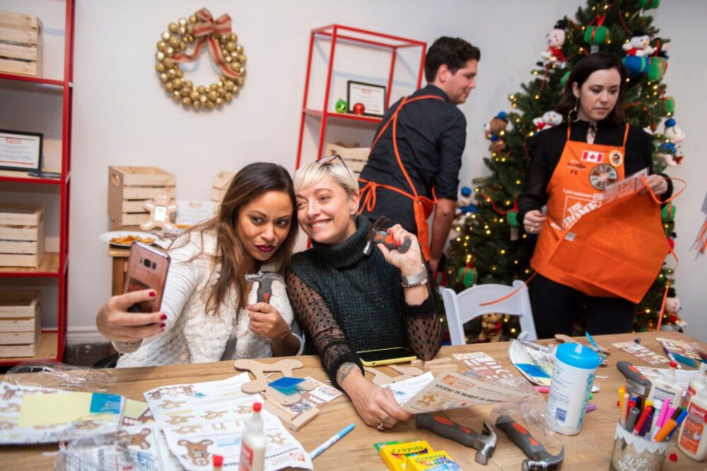 casie stewart, holidays, christmas, home depot, 