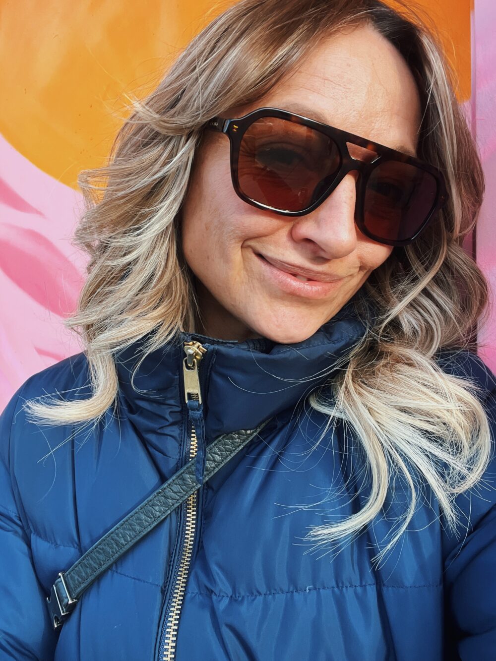 “Casie Stewart wearing Gucci sunglasses in winter Toronto”
“Gucci GG1823SA Asian Fit sunglasses close-up”
“Designer sunglasses styled with winter coat”
“SmartBuyGlasses Gucci packaging and dust bag”
