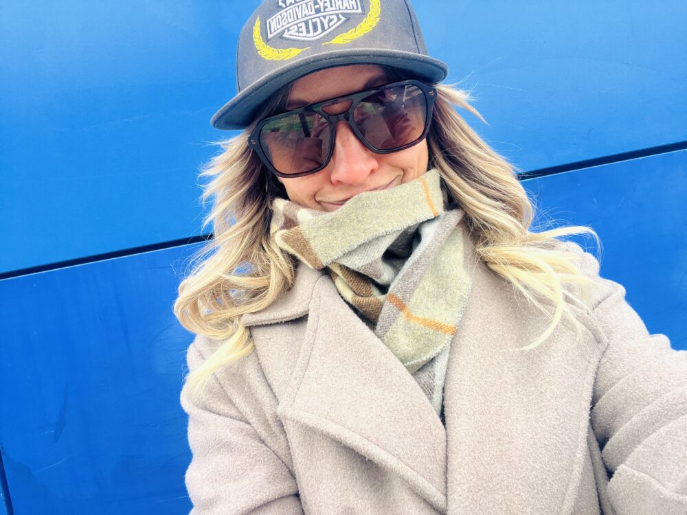 “Casie Stewart wearing Gucci sunglasses in winter Toronto”
“Gucci GG1823SA Asian Fit sunglasses close-up”
“Designer sunglasses styled with winter coat”
“SmartBuyGlasses Gucci packaging and dust bag”